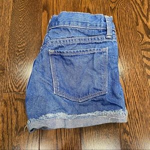 {Old Navy} Embroidered Distressed Denim Shorts, 12